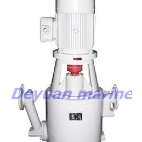 Marine self-suction vertical crushing pump