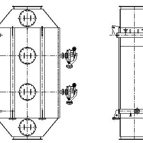 Combined oil-fired exhaust-gas boiler