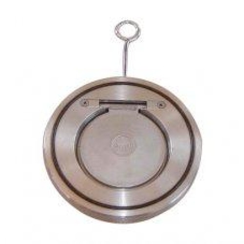 Wafer type single plate check valve