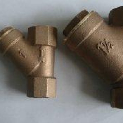 Bronze strainer