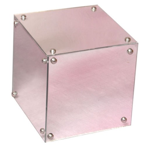 Acrylic mirror cube