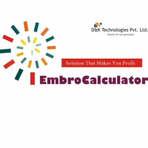 Embroidery calculator @ just 2500