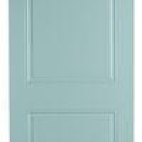 Steel panel door