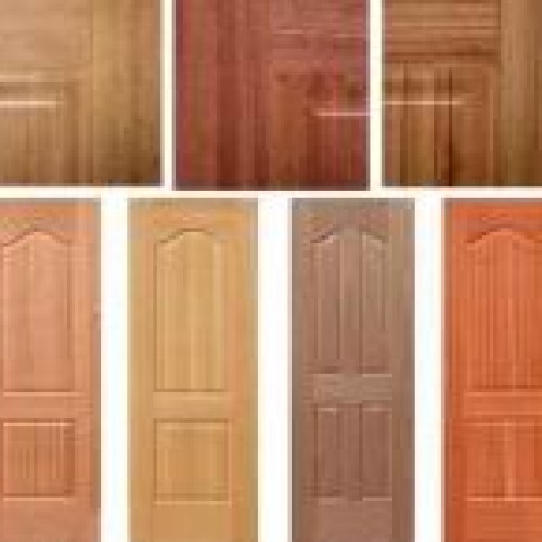 Hdf door skin(natural sapelli)