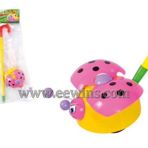 Sliding ladybug toys