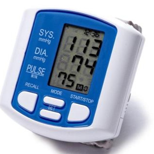 Wrist blood pressure monitor