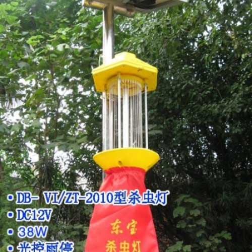 Solar pest control lamp