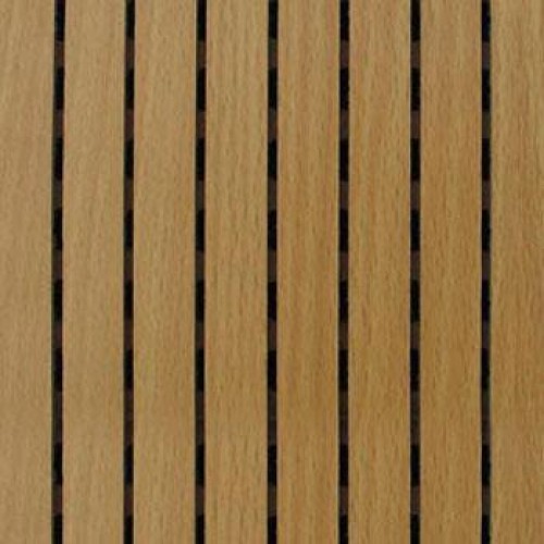 Wooden acoustic panel (groove finish)