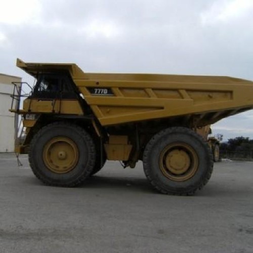 Caterpillar 777d truck