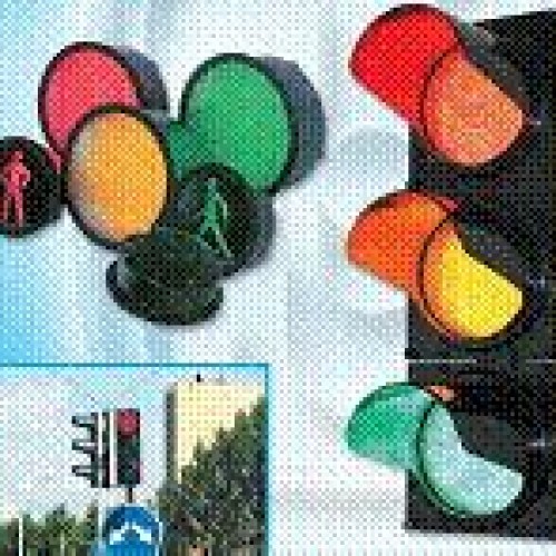 Led (light emitting diode) road tra