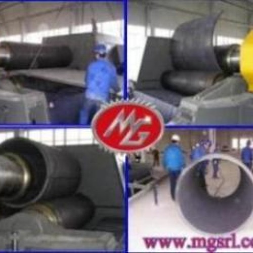 Heavy duty plate rolls