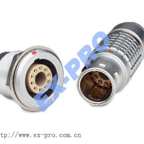 Circular connector, lemo compatible