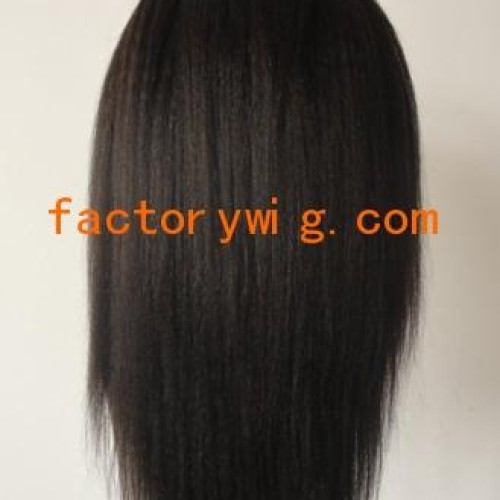 Silk top lace wig