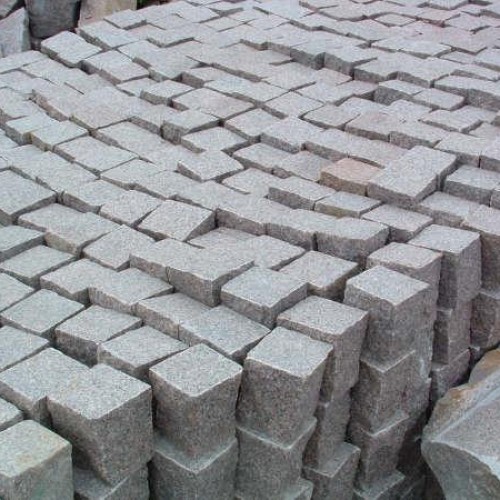 Sell granite cube stone 