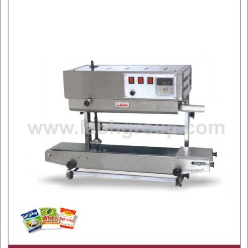 Table top vertical band sealing mac