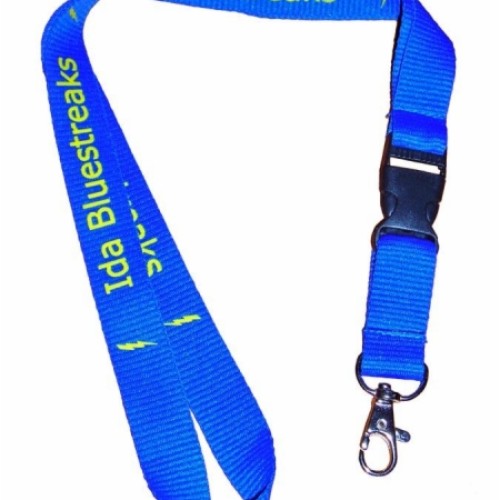 Dye sublimation printing lanyard