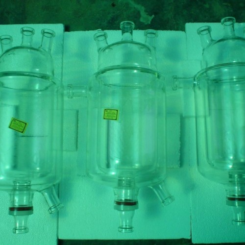 Glass jacketed vessel