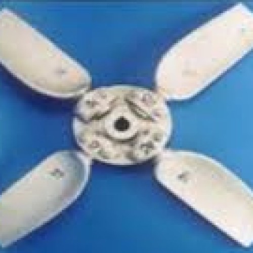 Aluminium fan for cooling towers