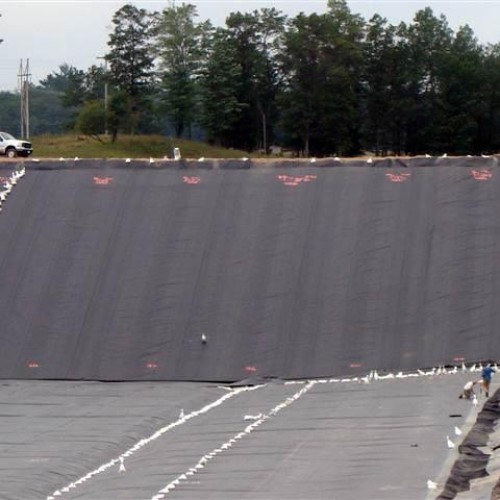 Geotextile for landfill and waste management
