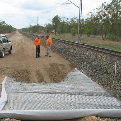 Geotextiles for railways