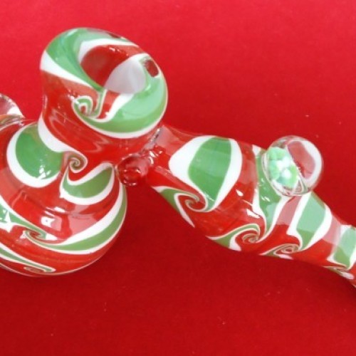 Glass smoking pipe