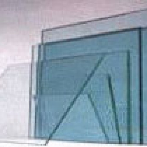 Clear sheet glass cut to sizes