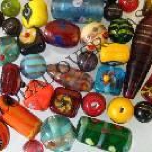 Glass mix beads