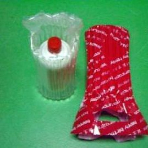 Air bag for wine bottle