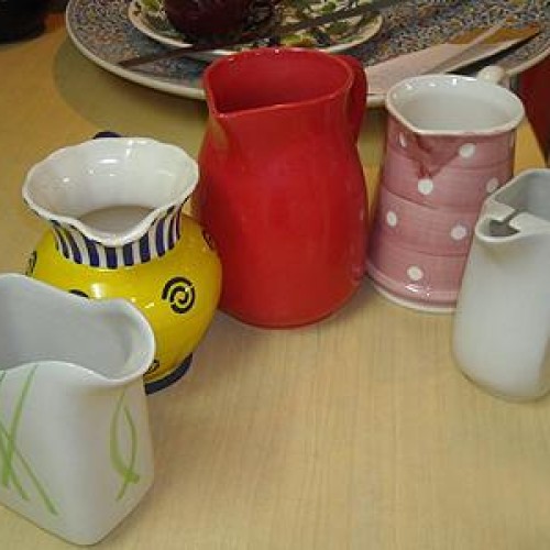 Stoneware mugs