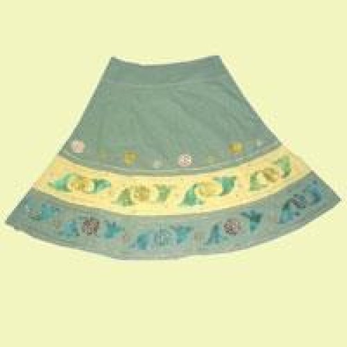 Ladies Embroidered Skirts