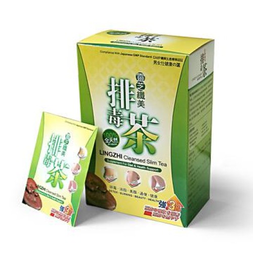 Lingzhi cleaned slim tea