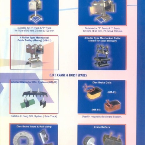 Cable carrier, festooning cable carrier, mechanical trolleyes