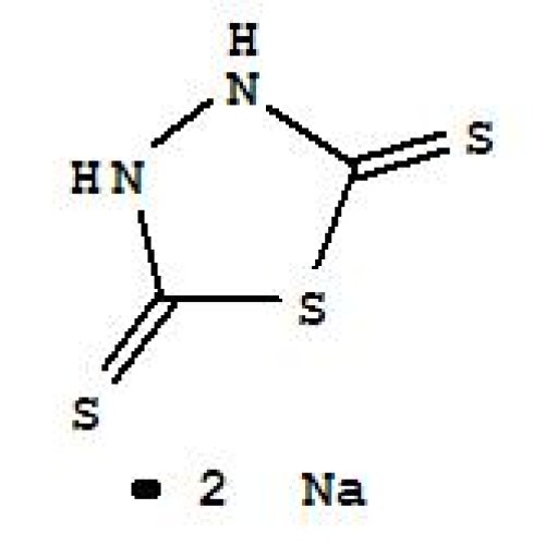 1,3,4-thiadiazolidine-2,5-dithione,sodium salt (1:2)----cas#55906-42-8
