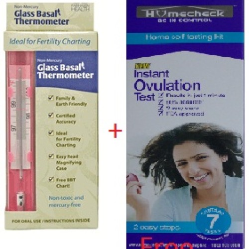 Mercury-free glass basal thermometer