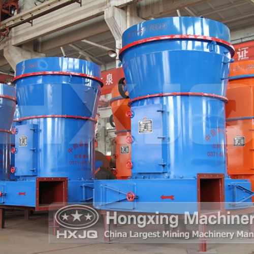 High pressure suspension grinding mill