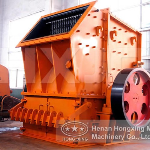 Single stage hammer crusher