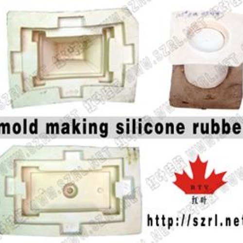 Mold making  silicon  rubber