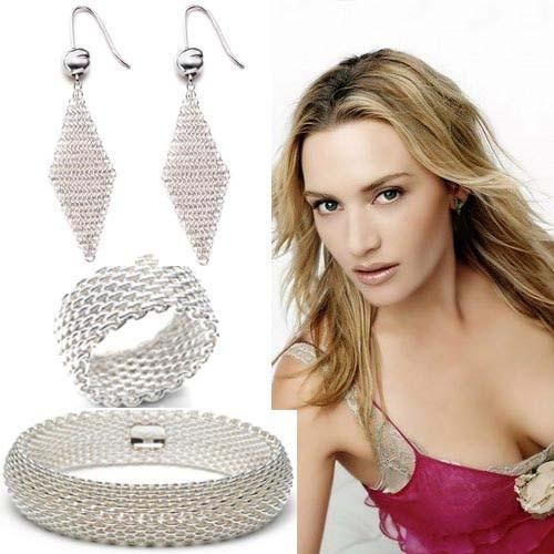 Tiffany jewelry set silver jewelry