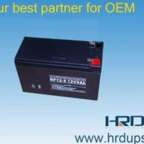 Rechargeable lead-acid battery