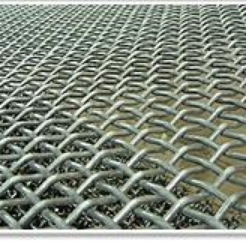 Crimped wire mesh