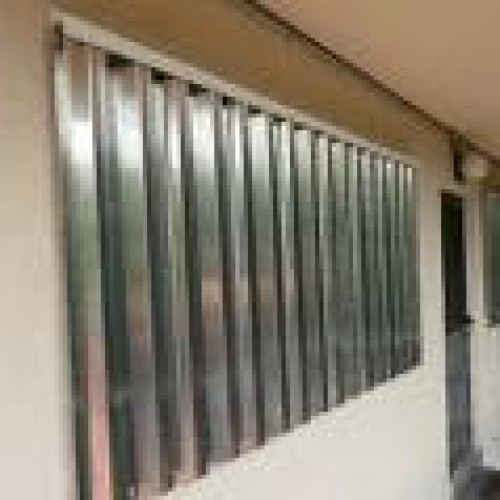 Aluminum hurricane shutter