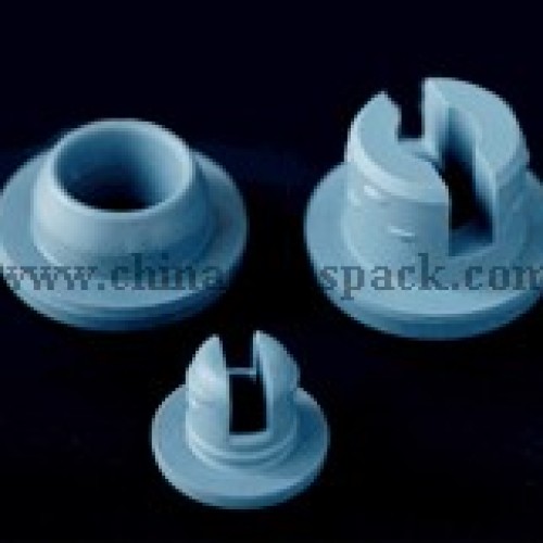 Freeze drying butyl rubber stoppers for injection vials