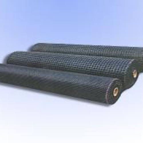 Self-adhesive geogrid