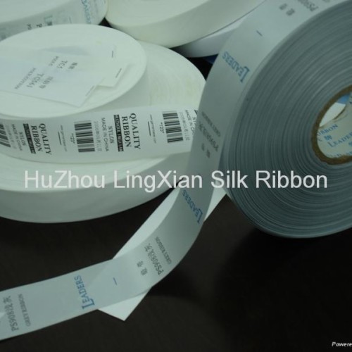 Polyester satin ribbon---white series