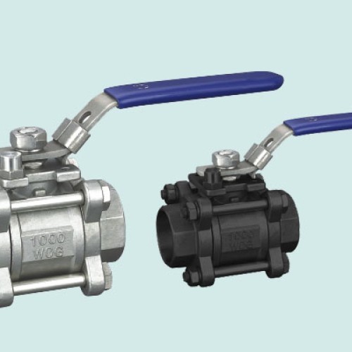 3-pc thread ball valve