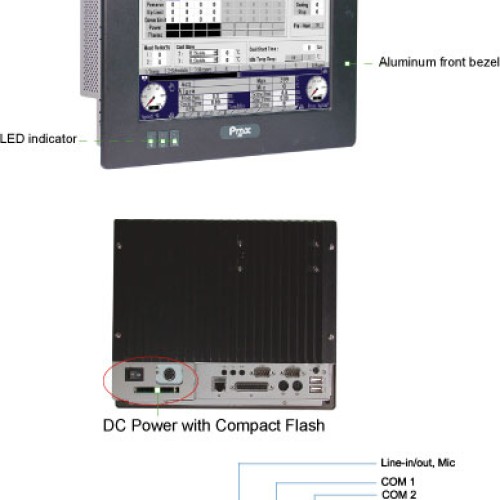 Fanless and high performance 10.4