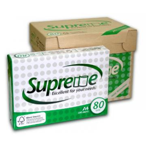 Supreme excellent a4 copy paper 80gsm/75gsm/70gsm