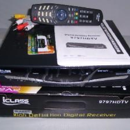 Hdtv iclass 9797 hd receiver