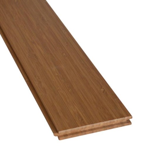 Carbonized vertical bamboo flooring