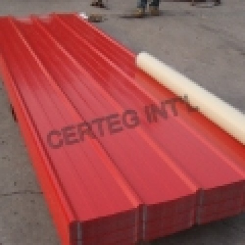 Color metal roof tile sheet